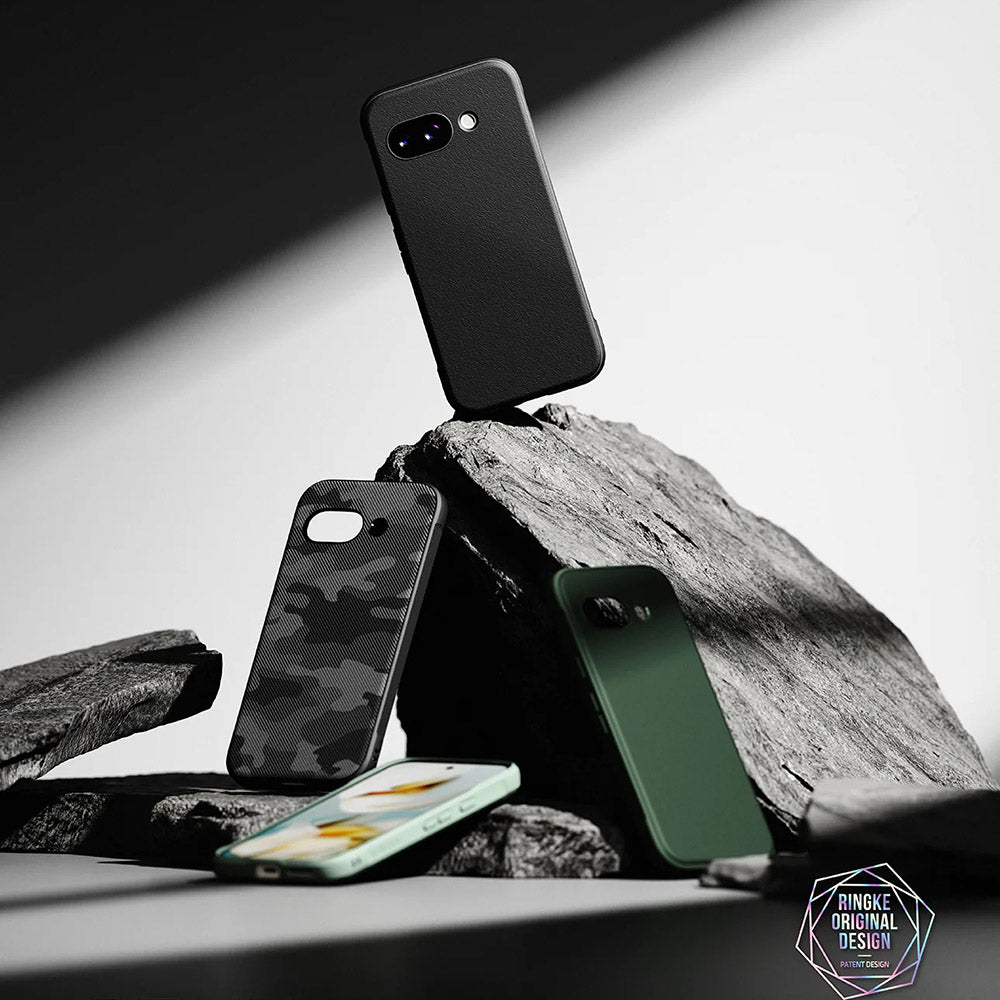 Hülle für Google Pixel 9a, Ringke, Onyx Design, Tarnmuster