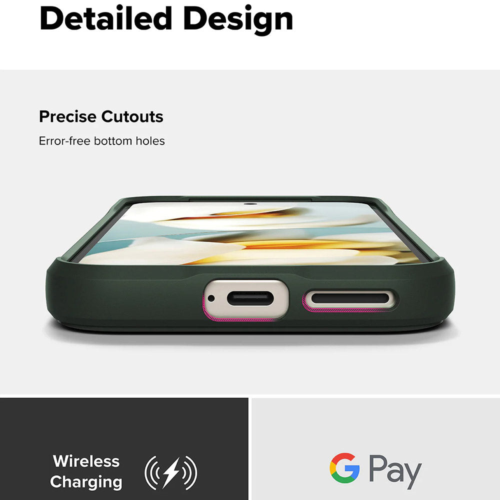 Coque pour Google Pixel 9a, Ringke, Onyx, Vert Foncé