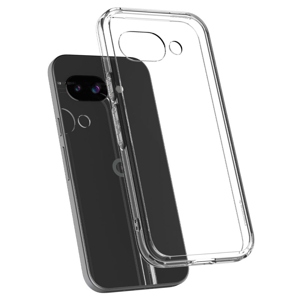 Hülle für Google Pixel 9a, Spigen, Ultra Hybrid, Transparent ACS09042
