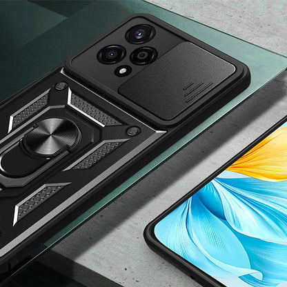 Coque pour Honor 200 Lite, Techsuit, CamShield, Bleue
