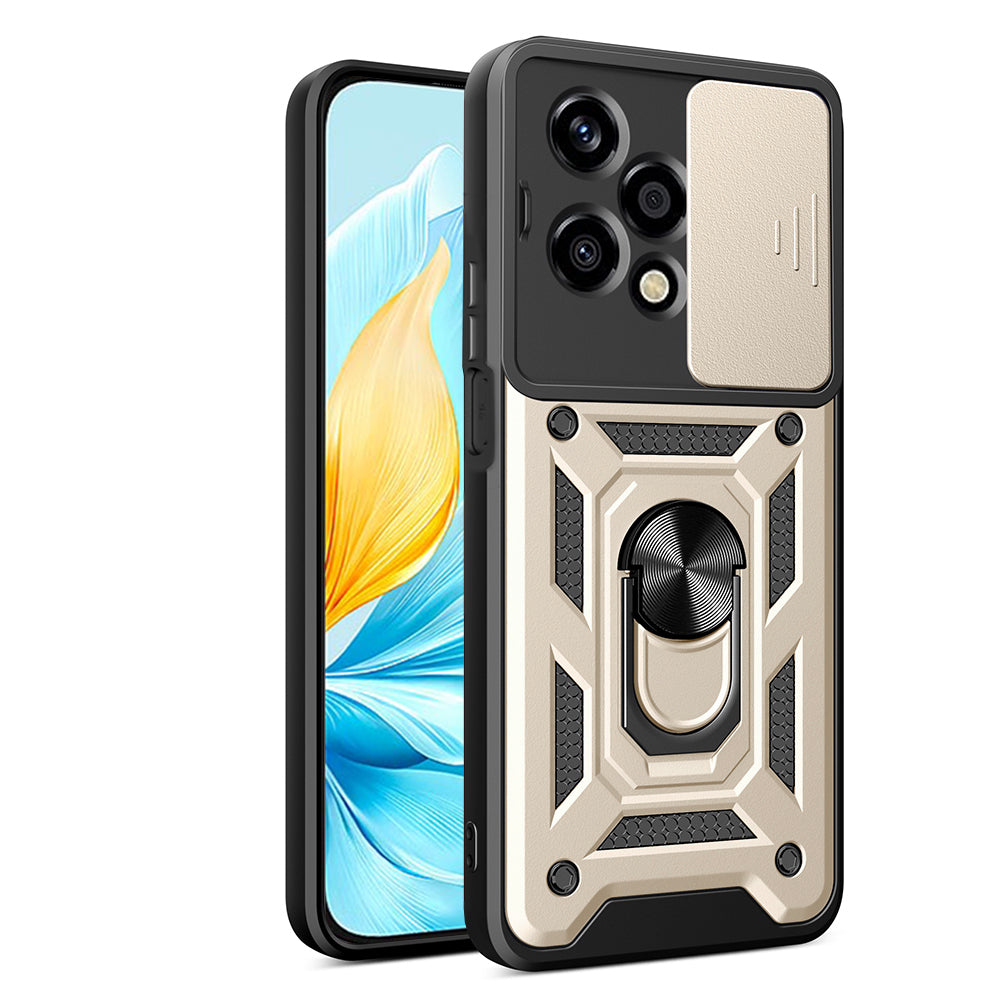 Coque pour Honor 200 Lite, Techsuit, CamShield, Dorée