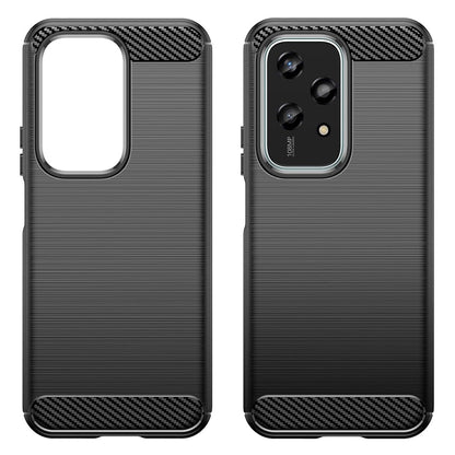 Coque pour Honor 200 Lite, Techsuit, Carbone, Bleue