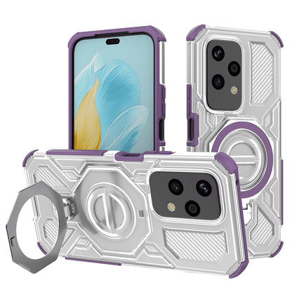 Coque pour Honor 200 Lite, Techsuit, Carbon Shield Pro, Violet