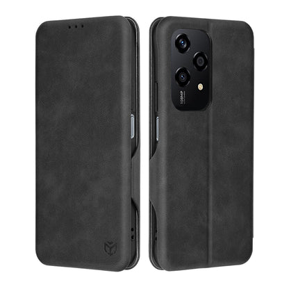 Coque pour Honor 200 Lite, Techsuit, Safe Wallet Plus, Noire