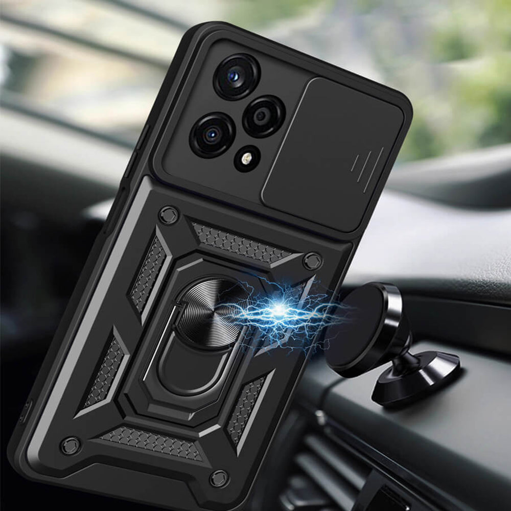Case for Honor 200 Pro, Techsuit, CamShield, Black