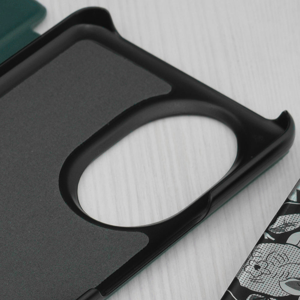 Étui pour Honor 200 Pro, Techsuit, eFold, Vert Foncé