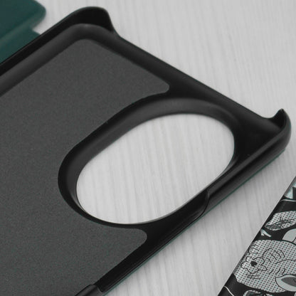 Étui pour Honor 200 Pro, Techsuit, eFold, Vert Foncé
