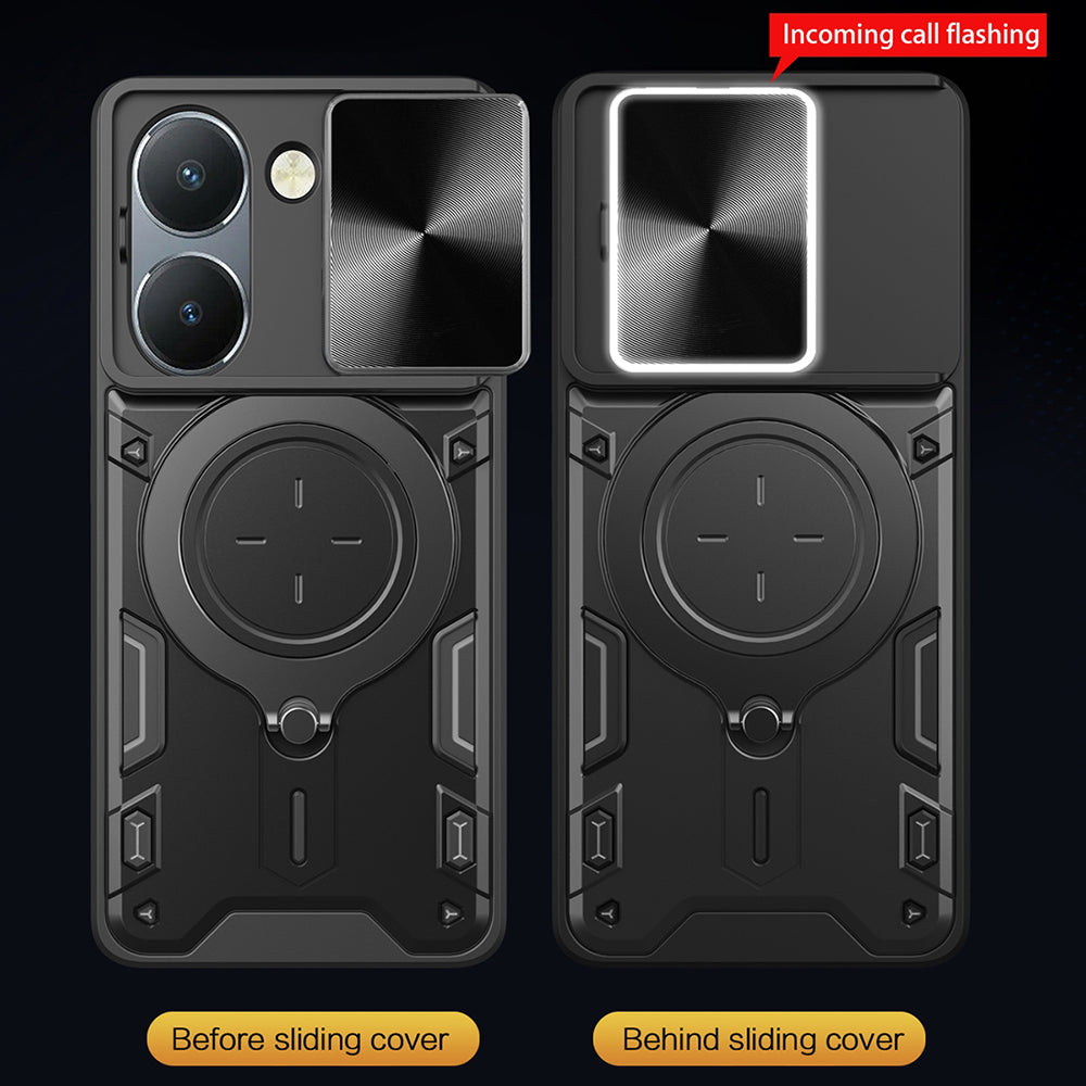 Coque pour Honor 200, Techsuit, CamGuard Pro, Noire
