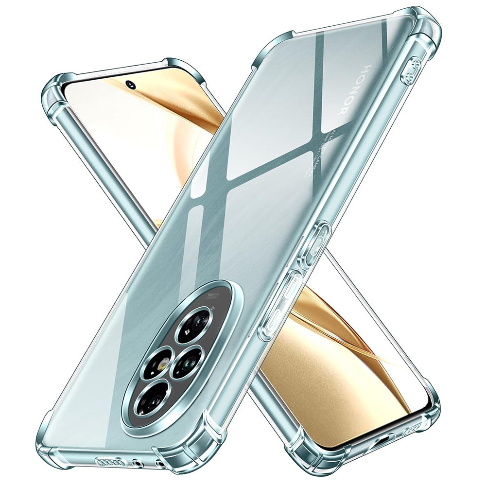 Case for Honor 200, Techsuit, Shockproof Clear, Transparent