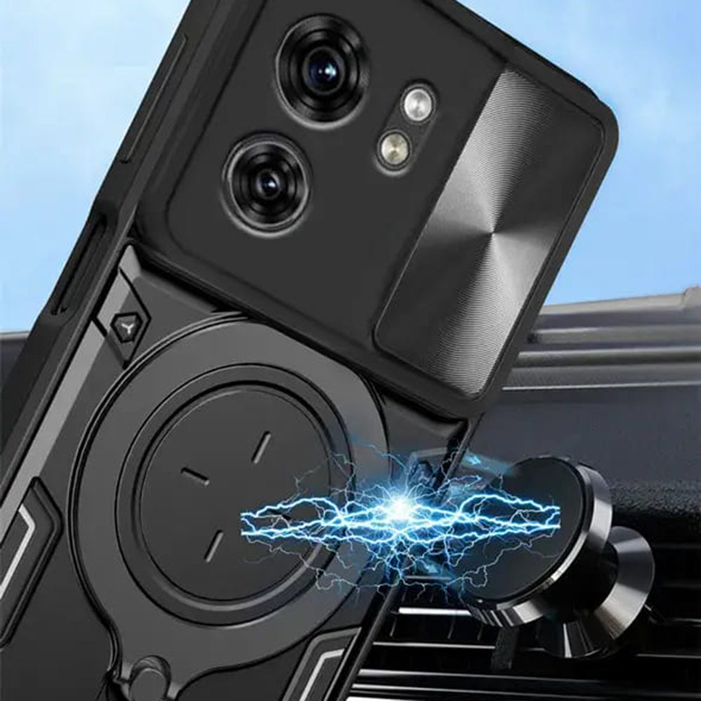 Coque pour Honor 400 Lite, Techsuit, CamGuard Pro, Bleue