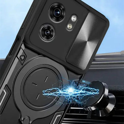 Coque pour Honor 400 Lite, Techsuit, CamGuard Pro, Bleue