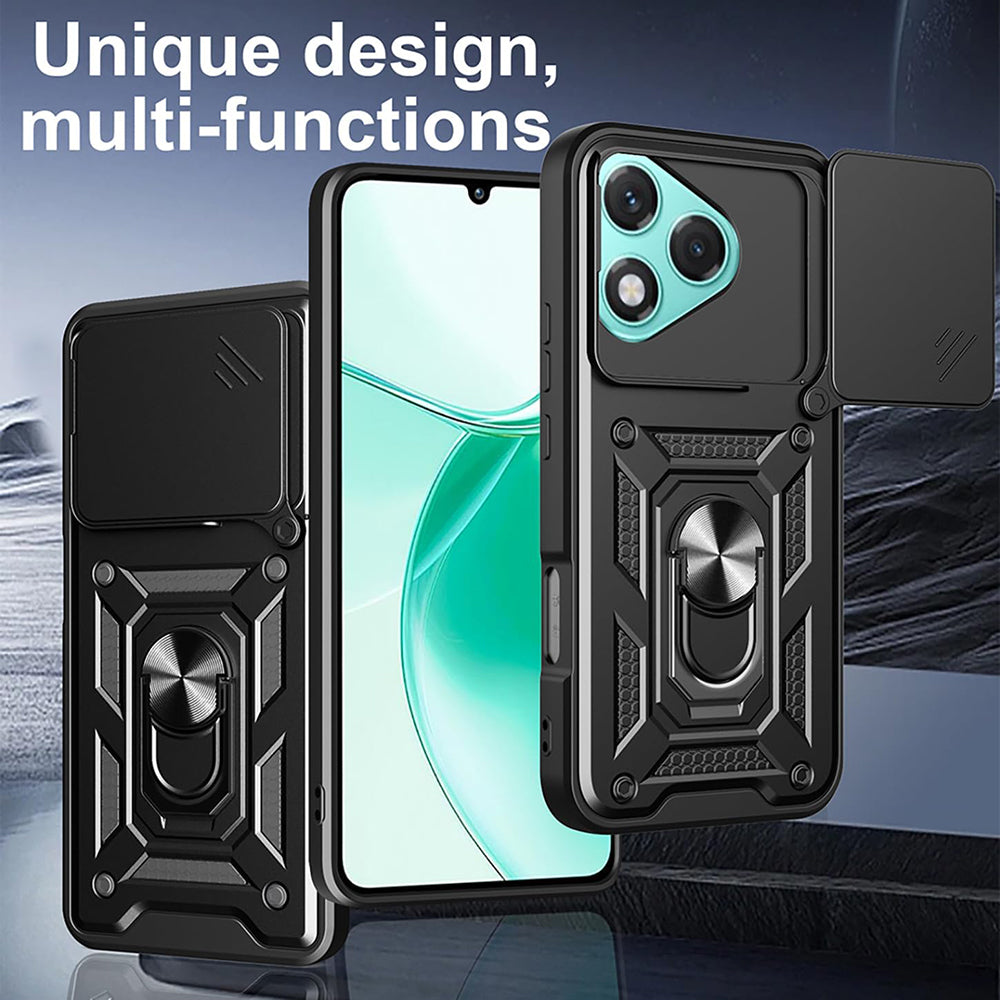 Hülle für Honor 400 Lite, Techsuit, CamShield, Blau