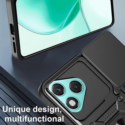 Hülle für Honor 400 Lite, Techsuit, CamShield, Blau