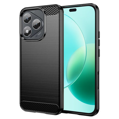 Case for Honor 400 Lite, Techsuit, Carbon, Black