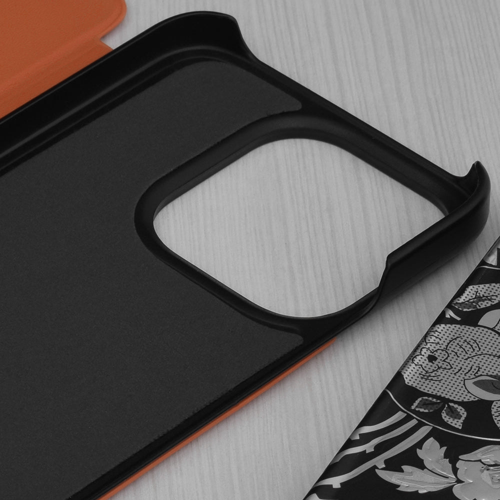 Case for Honor 400 Lite, Techsuit, eFold, Orange