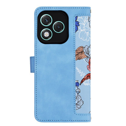 Coque pour Honor 400 Lite, Techsuit, FlipCraft, Bleu