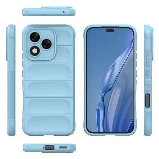 Hülle für Honor 400 Lite, Techsuit, Magic Shield, Blau