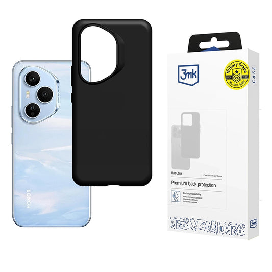 Hülle für Honor 400 Pro, 3MK, Matt Schwarz