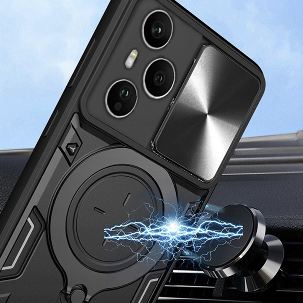 Hülle für Honor 400 Pro, Techsuit, CamGuard Pro, Blau