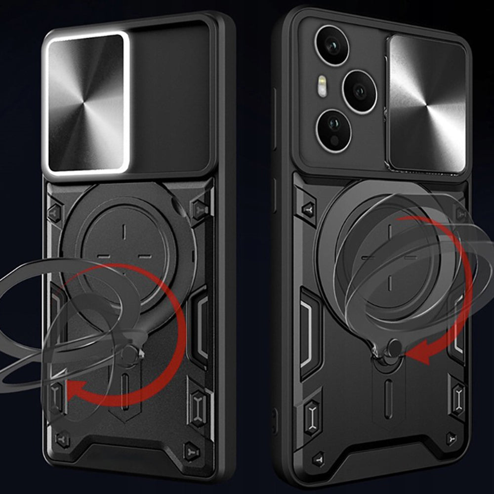 Hülle für Honor 400 Pro, Techsuit, CamGuard Pro, Rot