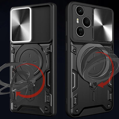 Hülle für Honor 400 Pro, Techsuit, CamGuard Pro, Rot