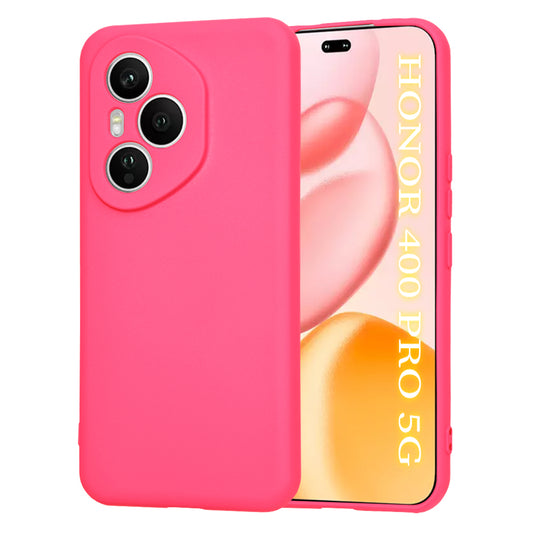 Coque pour Honor 400 Pro, Techsuit, SoftFlex, Rose Foncé