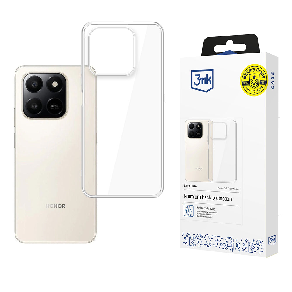Hülle für Honor 400 Smart 4G / 400 Smart 5G, 3MK, Klar, Transparent