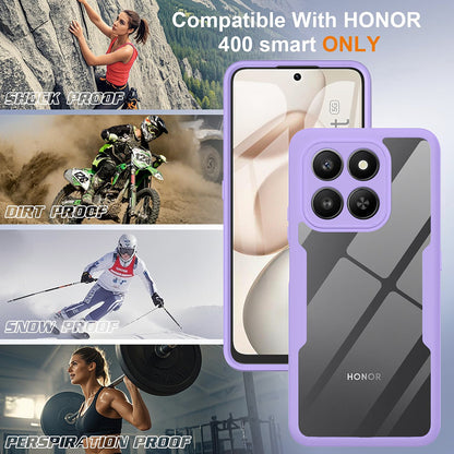 Étui pour Honor 400 Smart 4G / X7d 4G / 400 Smart 5G, Techsuit, ColorVerse 360, Violet