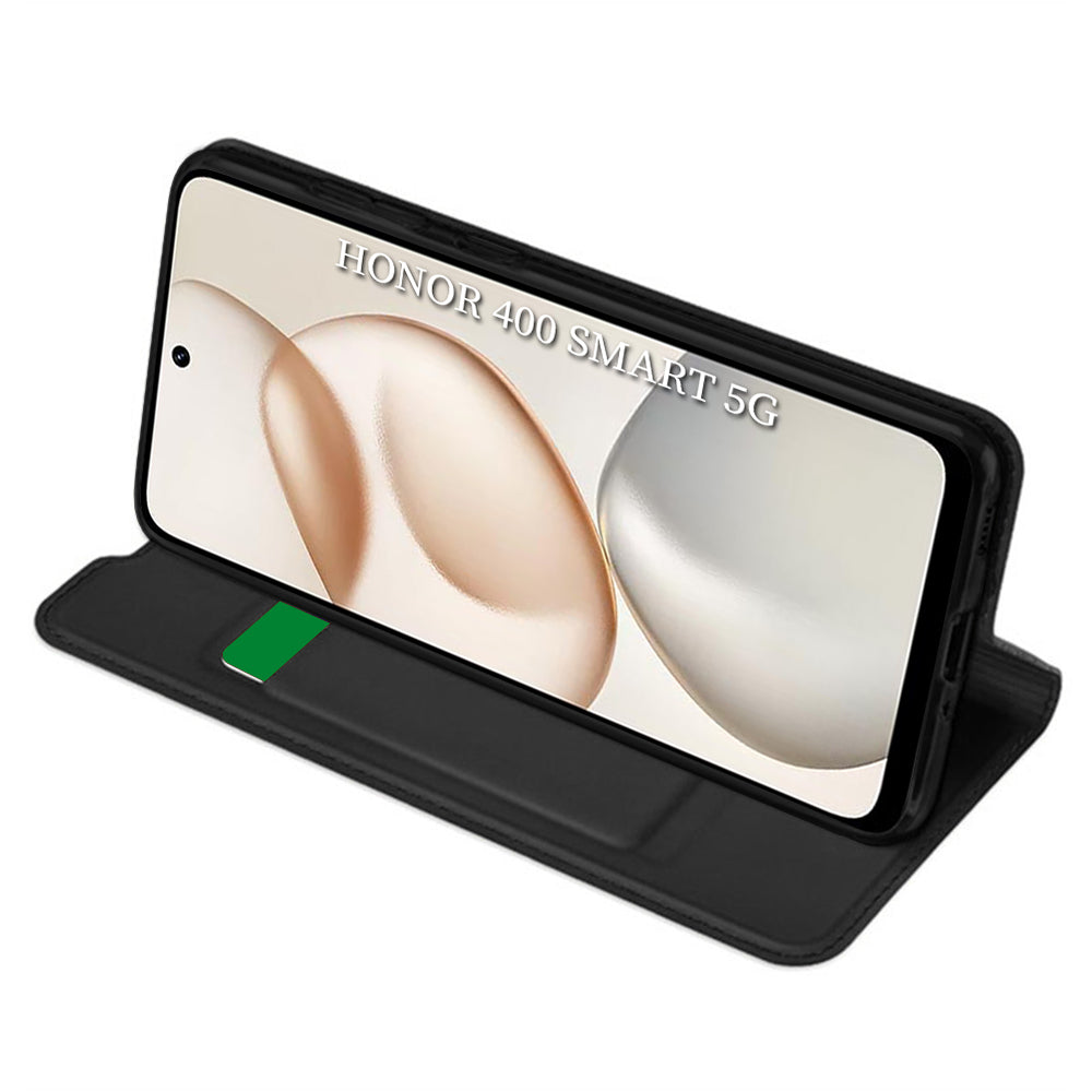 Hülle für Honor 400 Smart 4G / X7d 4G / 400 Smart 5G, Techsuit, Magskin Book, Schwarz