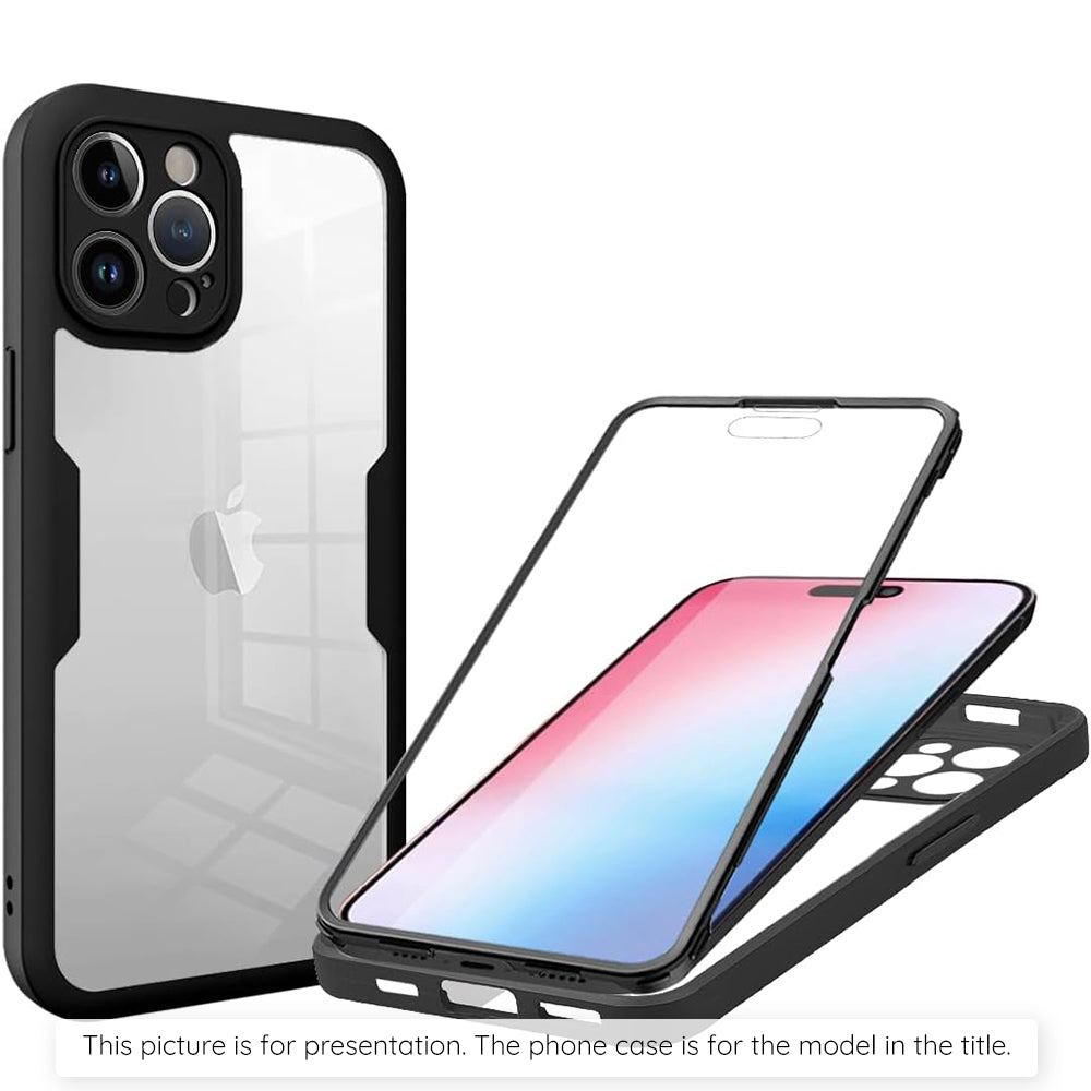 Coque pour Honor 400, Techsuit, ColorVerse 360, Noire