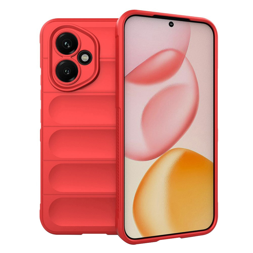 Coque pour Honor 400, Techsuit, Magic Shield, Rouge