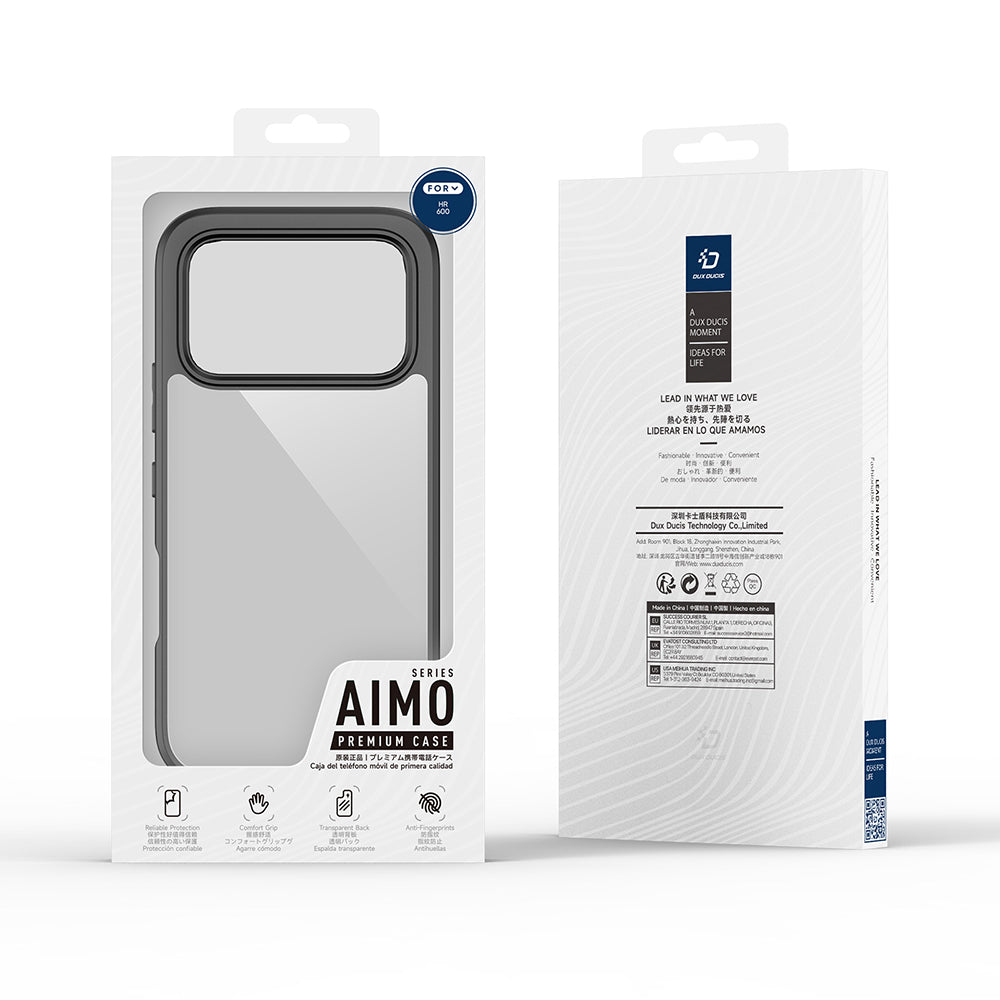 Coque pour Honor 600, DUX DUCIS, Aimo, Noire