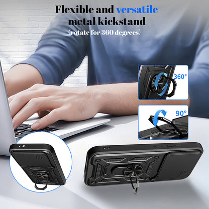 Case for Honor 600 Lite, Techsuit, CamShield, Green