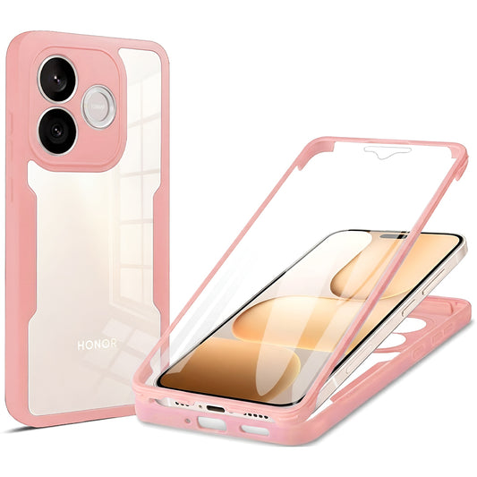 Étui pour Honor 600 Lite, Techsuit, ColorVerse 360, Rose