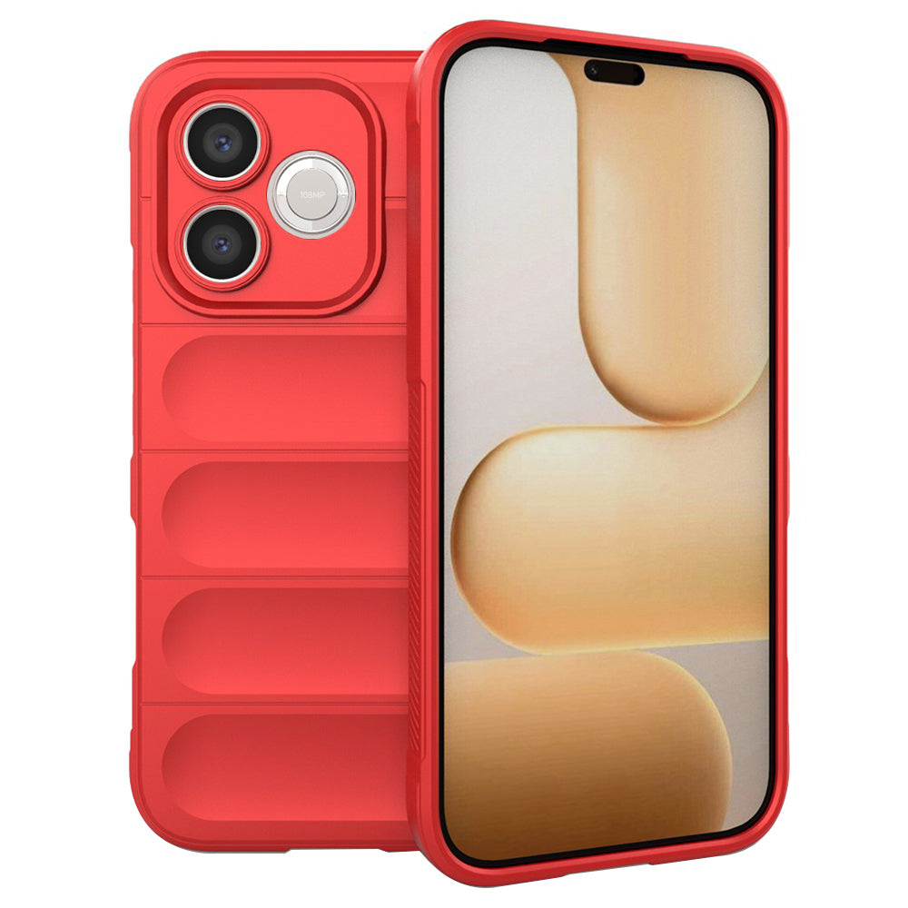 Hülle für Honor 600 Lite, Techsuit, Magic Shield, Rot