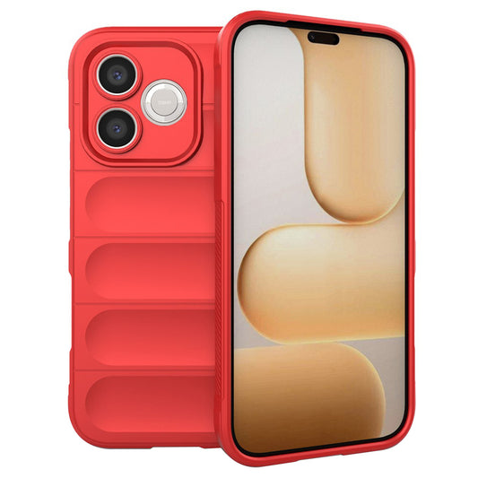 Coque pour Honor 600 Lite, Techsuit, Magic Shield, Rouge