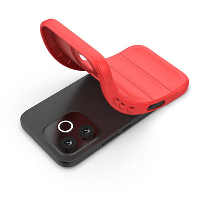 Hülle für Honor 600 Lite, Techsuit, Magic Shield, Rot