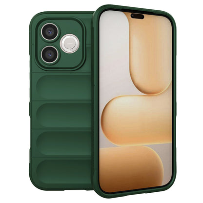 Hülle für Honor 600 Lite, Techsuit, Magic Shield, Grün