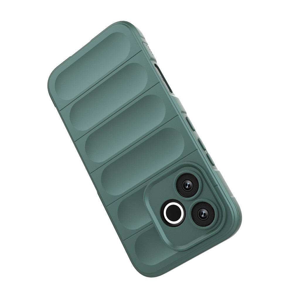Hülle für Honor 600 Lite, Techsuit, Magic Shield, Grün