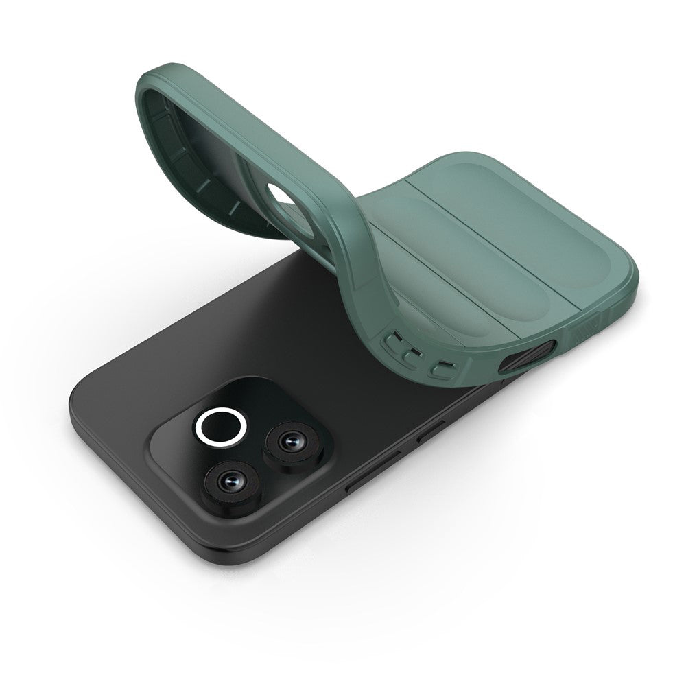 Hülle für Honor 600 Lite, Techsuit, Magic Shield, Grün