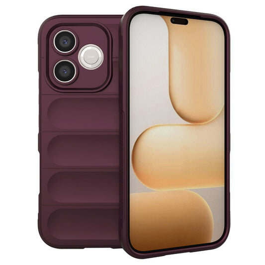 Coque pour Honor 600 Lite, Techsuit, Magic Shield, Bordeaux