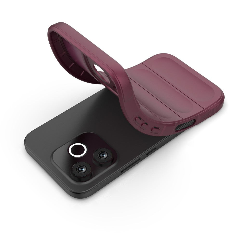 Coque pour Honor 600 Lite, Techsuit, Magic Shield, Bordeaux