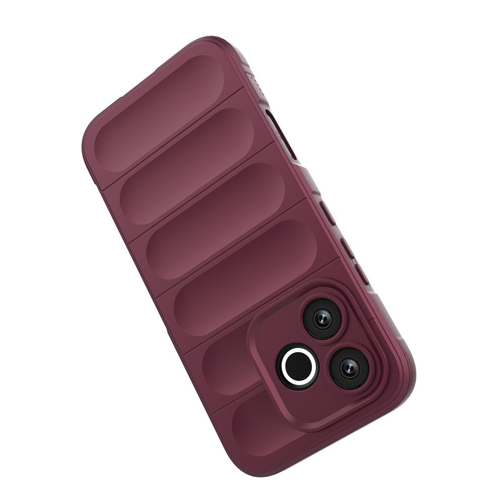 Coque pour Honor 600 Lite, Techsuit, Magic Shield, Bordeaux