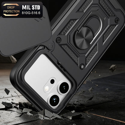 Hülle für Honor 600 Pro / 600, Techsuit, CamShield, Blau