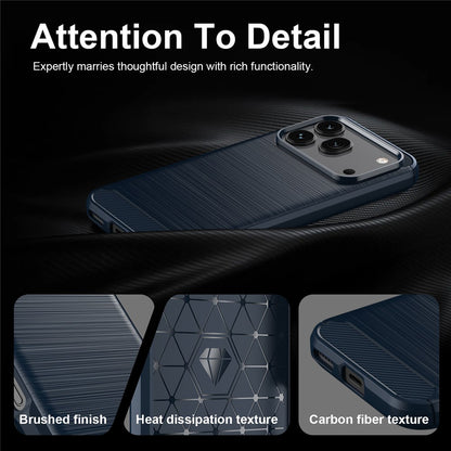 Coque pour Honor 600 Pro / 600, Techsuit, Carbone, Bleue