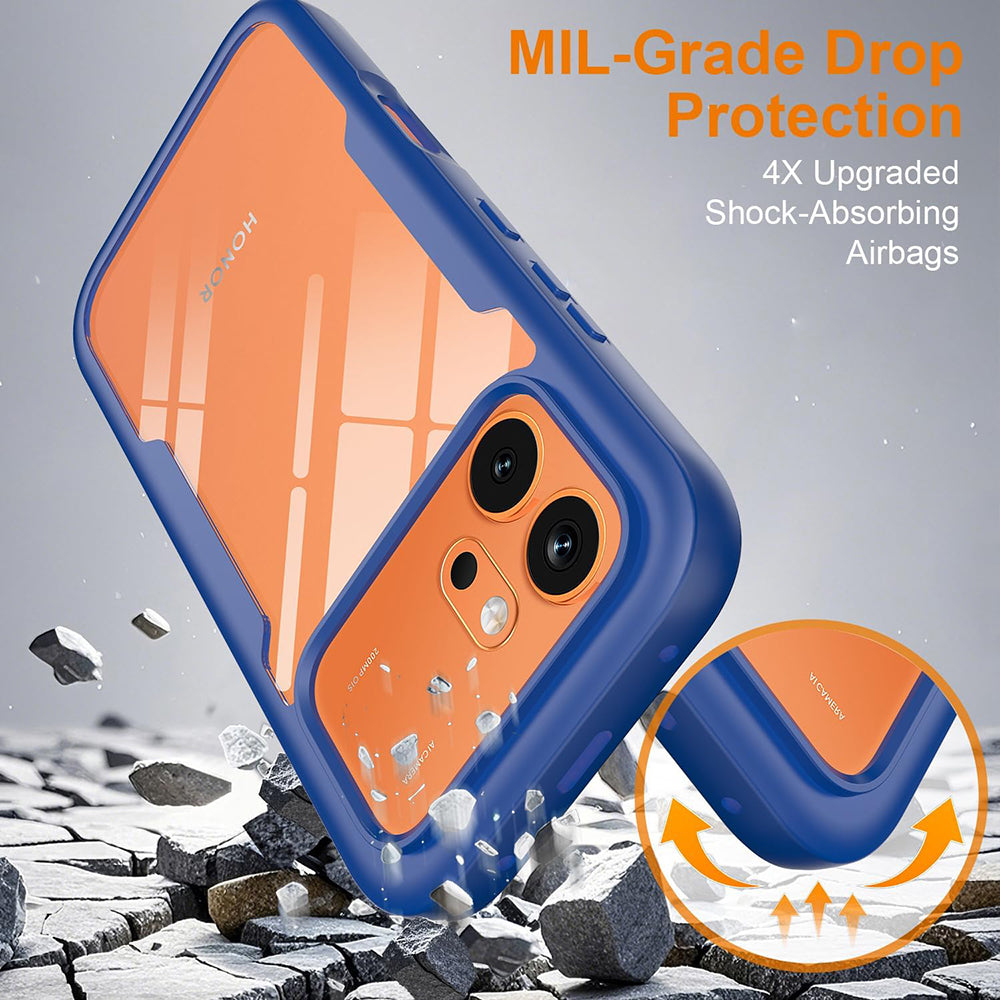 Coque pour Honor 600 Pro / 600, Techsuit, ColorVerse 360, Bleue