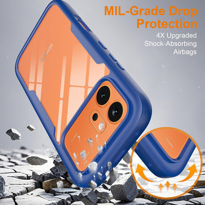 Coque pour Honor 600 Pro / 600, Techsuit, ColorVerse 360, Bleue