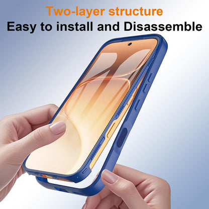 Coque pour Honor 600 Pro / 600, Techsuit, ColorVerse 360, Bleue
