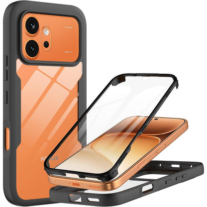 Coque pour Honor 600 Pro / 600, Techsuit, ColorVerse 360, Noire