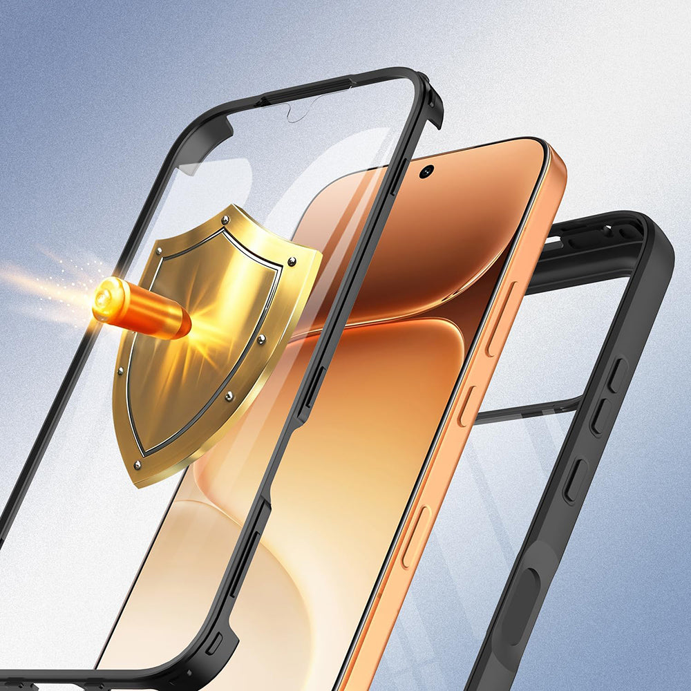 Coque pour Honor 600 Pro / 600, Techsuit, ColorVerse 360, Noire